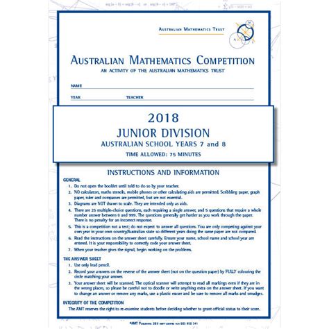 australian mathematics competition past papers pdf|AMC Past papers: PDF – Australian Maths Trust Shop.